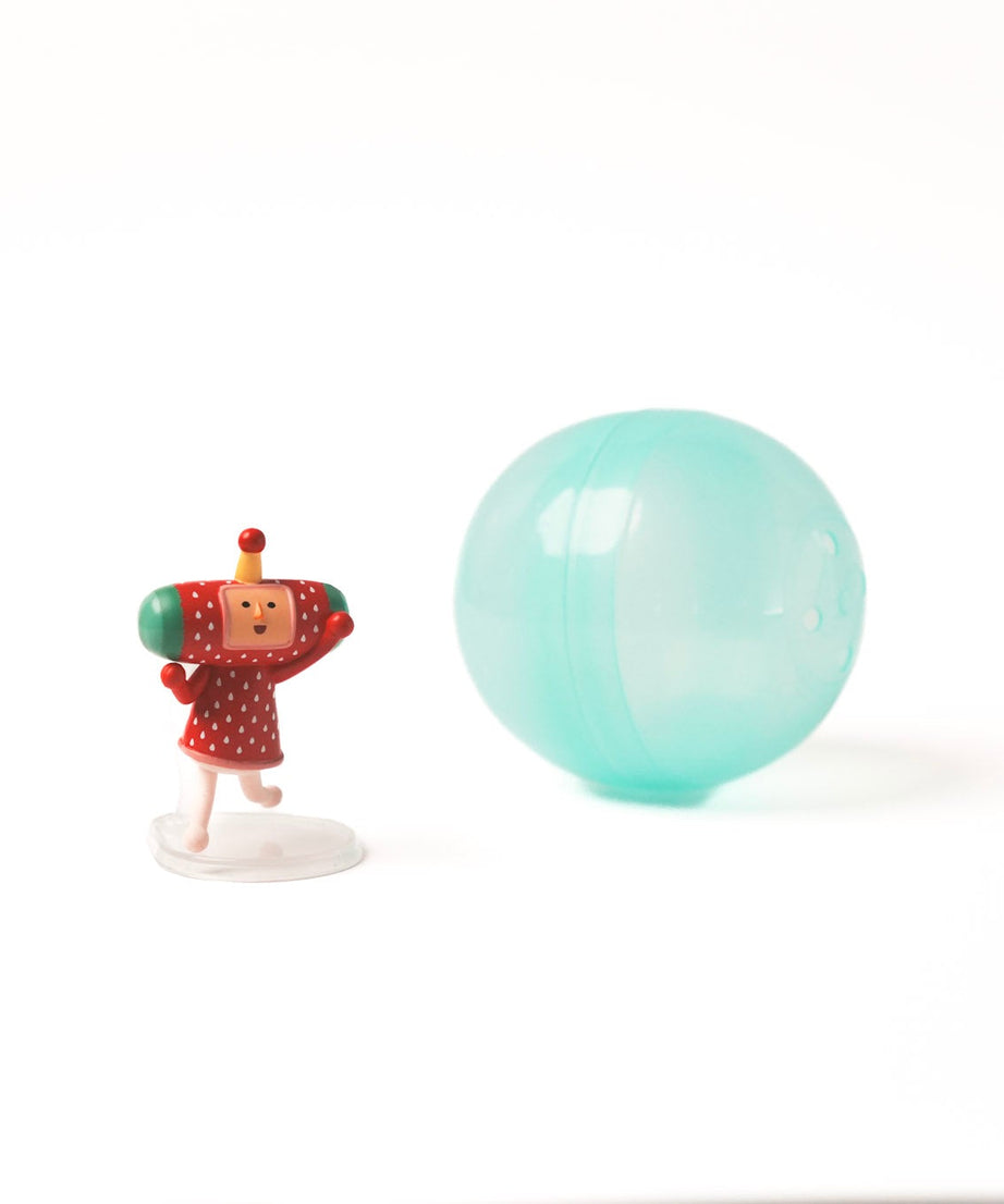 Katamari gashopon character ichigo toy